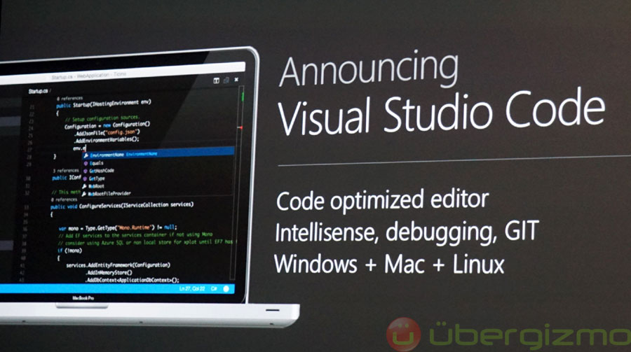 visual studio code editor for mac